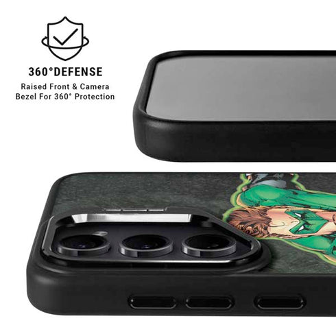 DC Comics Green Lantern Portrait Art by Jim Lee Galaxy S25 Ultra Kickstand Case